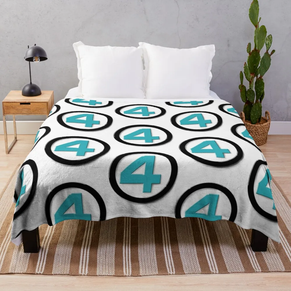 

LAZY COSPLAY Fantastic Four Throw Blanket Fuzzy Blanket