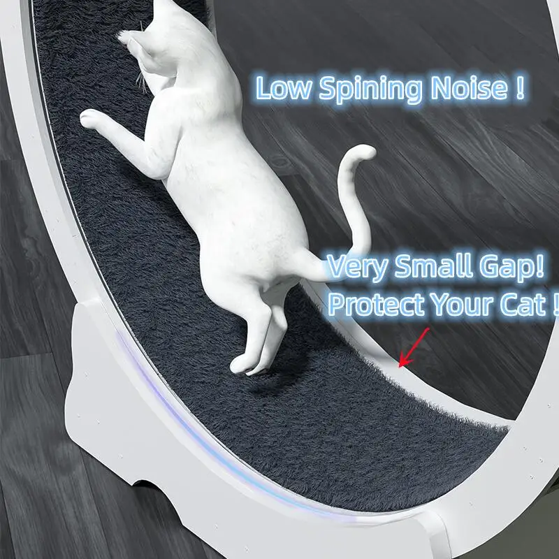 On Sale Sustainable Pet Cat Dog Treadmill Toy Fun PVC Material Small Animals Cat Treadmill