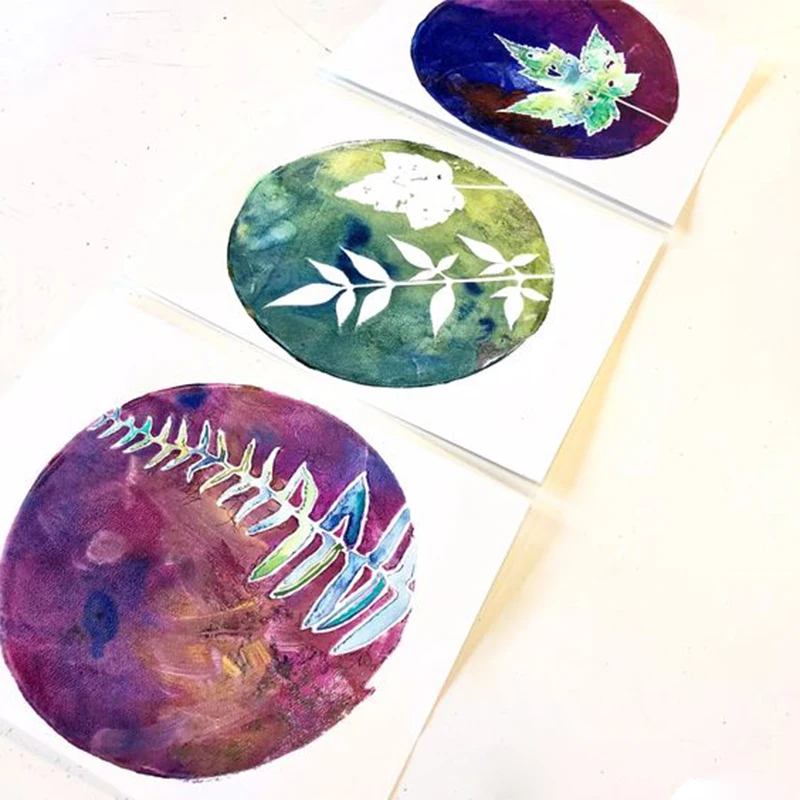 Plaque D'impression En Gel Anti-adhésif Réutilisable Pour