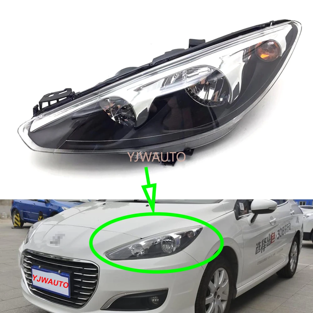 Headlights For Peugeot 308 20122014 Headlamp Assembly Car Light Auto Whole Car Light Assembly