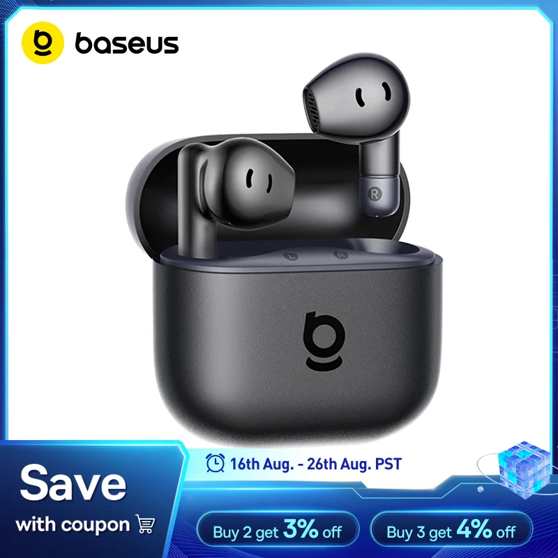 รูปสินค้า หูฟังไร้สาย True Wireless เสียงเบสจัดเต็ม 20 ชม. กันน้ำ IP55