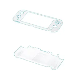 Transparent Anti - Scratch Protective Case with Grip and Stand for Portable Game Console (White)