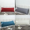 51*137cm Long Body Pillowcase Ultra Soft Cotton Pillow Case Solid Color Long Lovers Wedding Pillowcases Decorative Throw Pillow 2