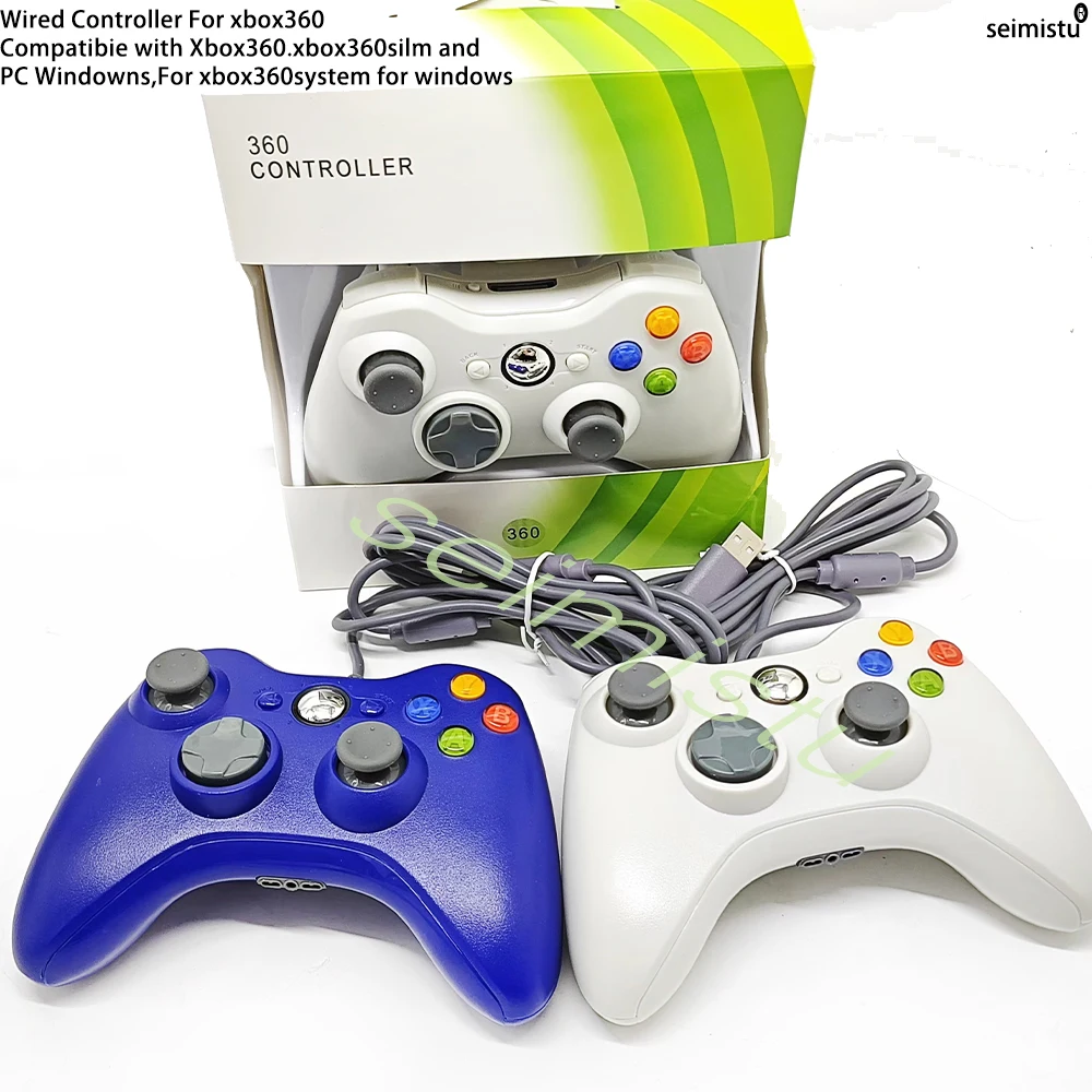 【Tech-savvy】 XBOX wired gamepad supports Xbox PC gamepad supports Steam and can adapt to Win7/10.