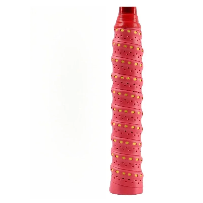 Enhanced Shock-Absorbent Anti-Slip Sport Grip Tape with Sweatband for Racket Sports and Equipment