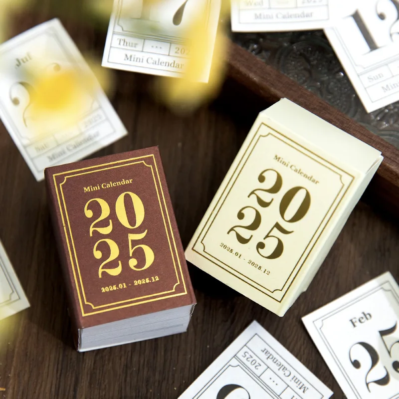 365SheetCalendarsBook2025DeskCalendarMiniTearableMaterial