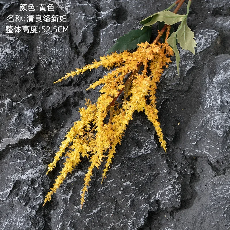 Quercetin Artificial Flower Bouquet for Wedding and Home Decoration