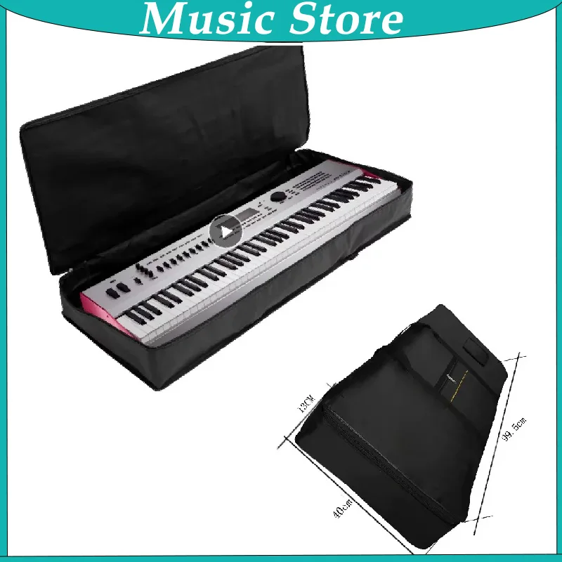 Waterproof Oxford Cloth Electronic Piano Handbag - Thickened Keyboard Carrying Case & Cover