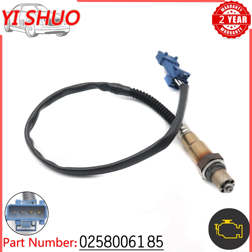 Sensor De Oxígeno O2 Para Volvo V70, S70, C70, 850 Y Saab 900, 9-3, 9-5 Y Porsche 911 – Recambio Directo Con 4 Cables