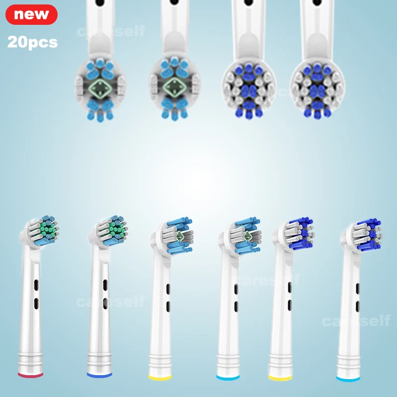 

replacement brush heads for Oral B electric toothbrush before power/Pro health/Triumph/3D Excel/clean precision vitality