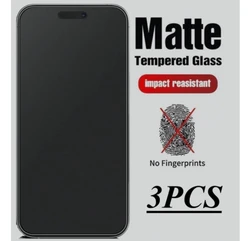 Sleek Matte Frosted Tempered Glass Screen Protector - Anti - Fingerprint - Matte Glass