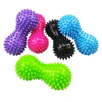 1Pc Peanut Massage Ball Colorful PVC Spiky Massage Ball Muscle Pain Stress Sensory Ball Foot Muscle Massager Relaxation 2