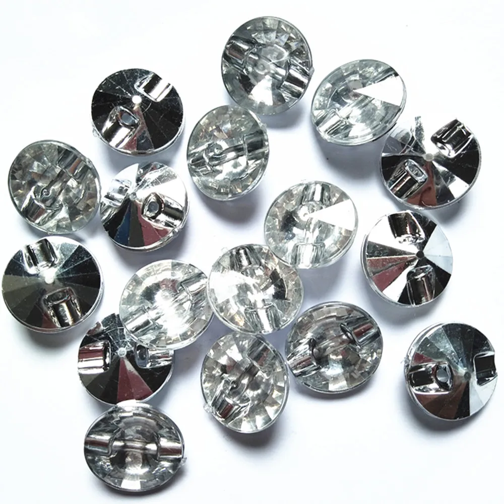 50/100 Pcs Add Sparkle to Your Home Decor with Crystal Sofa Soft Bag Decorative Buttons 2