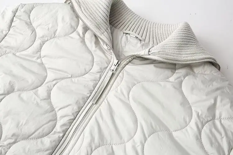 Women's Jackets Coat 2024 Winter Warm Outwear Solid Long Sleeve With Zipper Jaqueta Feminina Casual Loose Parkas Warm Jackets