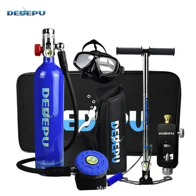 scuba diving equipment tank oxygen cylinder diving mini oxygen tank full mask full mask and mini