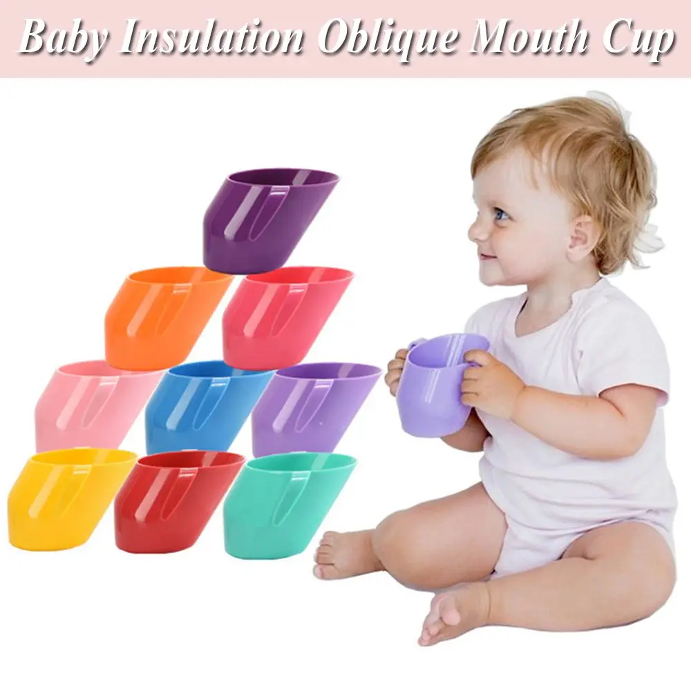 

Leakproof Training Cup Water Bottle Learning Drinking Cups Baby Drinking Cups Baby Oblique Mouth Cup Baby Feeding Bottle