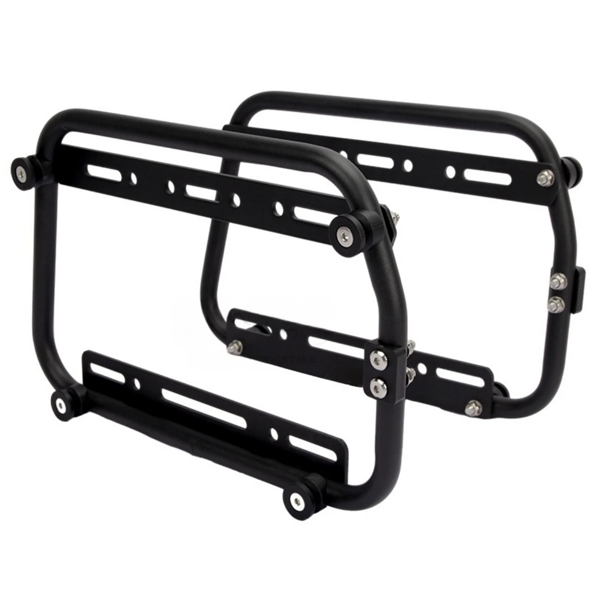 Universal Motorcycle Side Rack Luggage Bracket Fit for Quick-lock ...