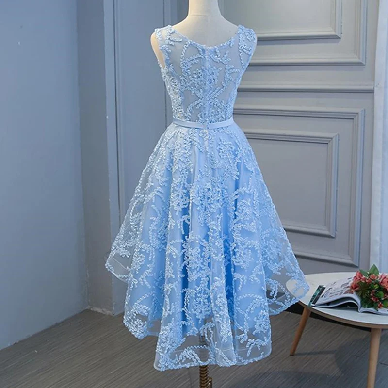 

2023 Elegant Sky Blue A-Line Prom Dresses Sweetheart Off The Shoulder Hand Beaded Party Dress For Girls Vestido Fiesta Noche