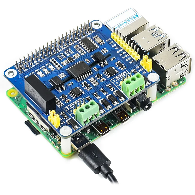 Raspberry Pi SC16IS752 + SP3485 ַ,  º ȣ ȸ , 2 ä  RS485 Ȯ HAT