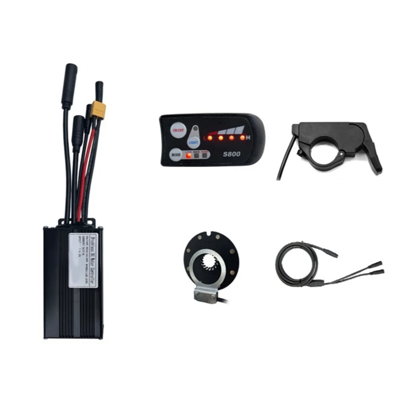 

Controller System 26A 36V/48V 500W/750W Motor S800 Metal+Plastic As Shown 26A Controller With Universal Controller Small Kit