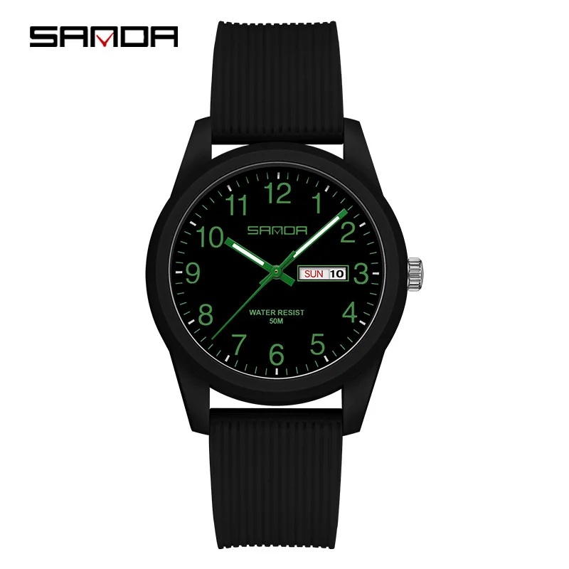 Sports Men Watches Waterproof Quartz Watch Casual Luminous Pointer Women Wristwatch Electronic Clock Relojes Hombres 3