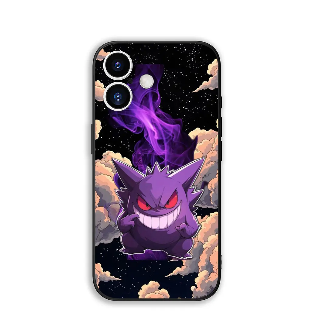 Cute P-Pokemons Gengar & P-Pikachus Phone Case Cover
