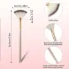 1/3/5/9Pcs Slim Soft Facial Fan Brush,Makeup Cosmetic Multi Use,Mask Brush Makeup Brush Tool Set 5