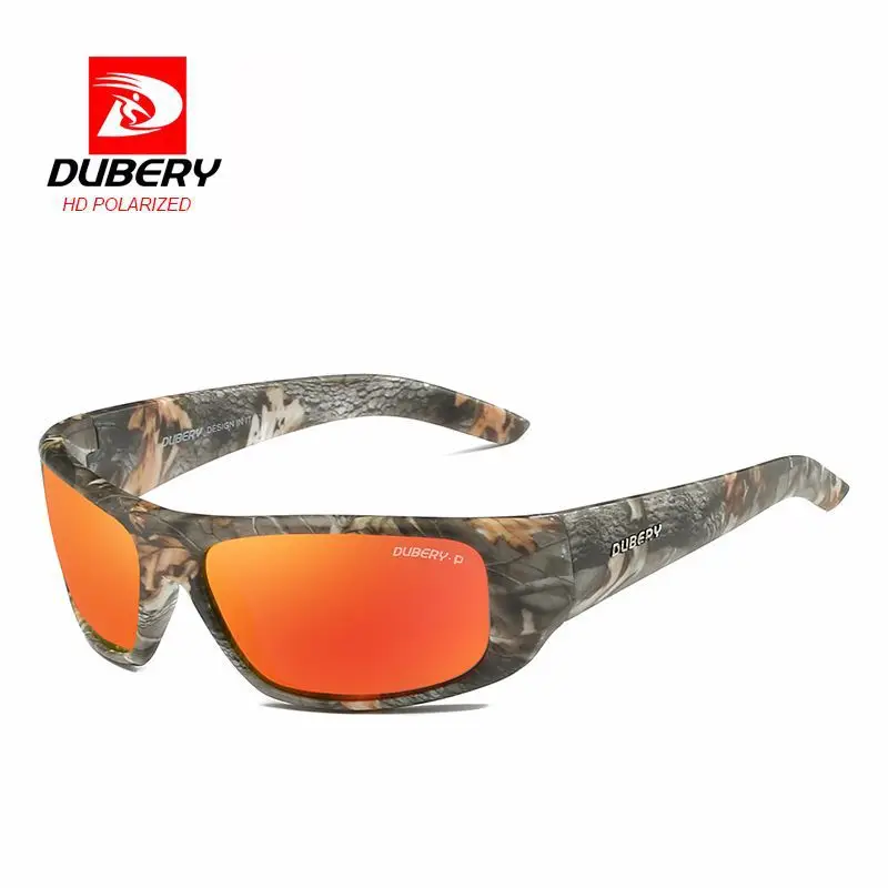 DUBERY Camouflage sports riding fishing polarized sunglasses women men 2022 high quality aesthetic driving glasses goggles uv400