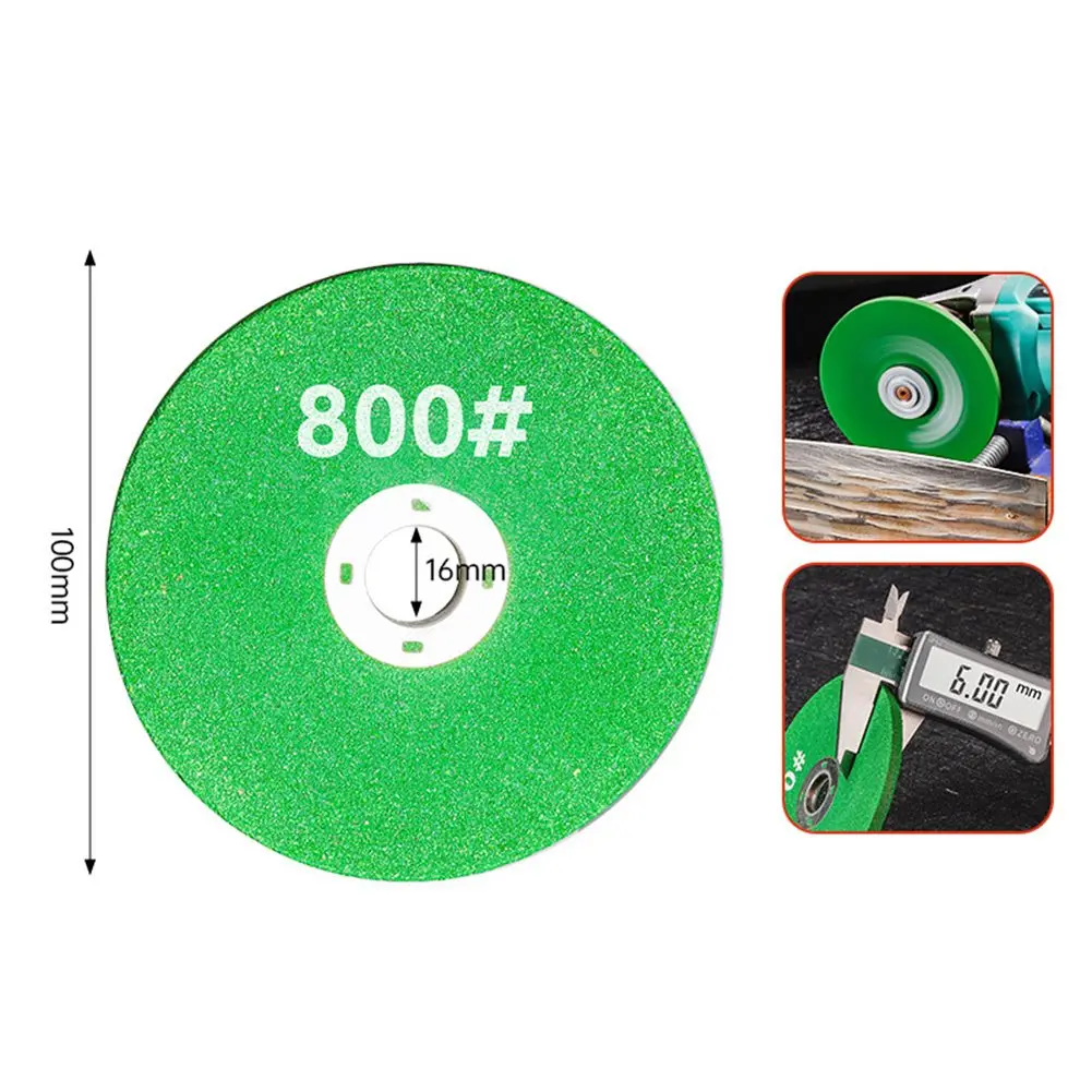 3pcs Electric Chain Grinder Grinding Wheel L/M 800 1000 1200mesh Flap Grinding Disc Wheel For Chainsaw Sharpener Grinder