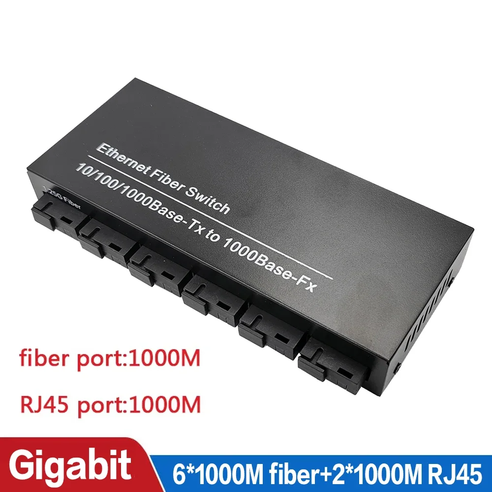 ⰡƮ ̴ ġ  ġ, UTP 6F2E SC ̵ , 6*1000M, 2*1000M, RJ45