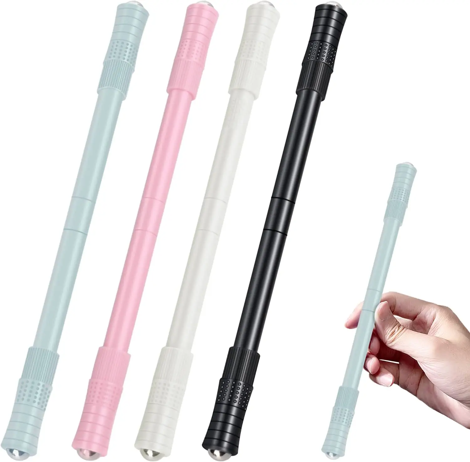4 Pieces Spinner Gaming Finger Pen Spinning pens, Students Like Fidget Pen, Pen Spinning mod, Flying Fidget Spinners