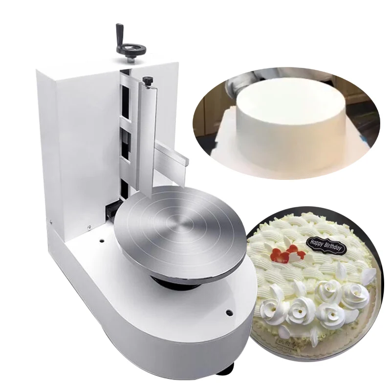 Birthday Cake Cream Smooth Coating Decoration Machine Baking Decoration  Spreader