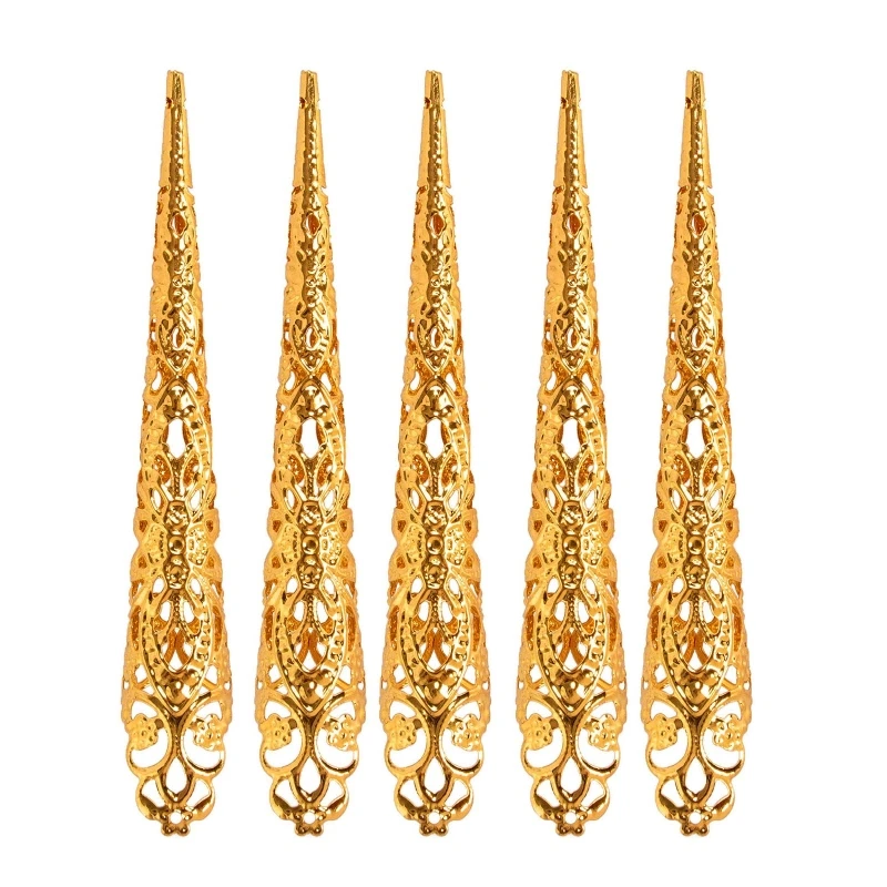 Finger Tip Claw Ring Ancient Queen Costume Fingertip Claw Ring Decor 2