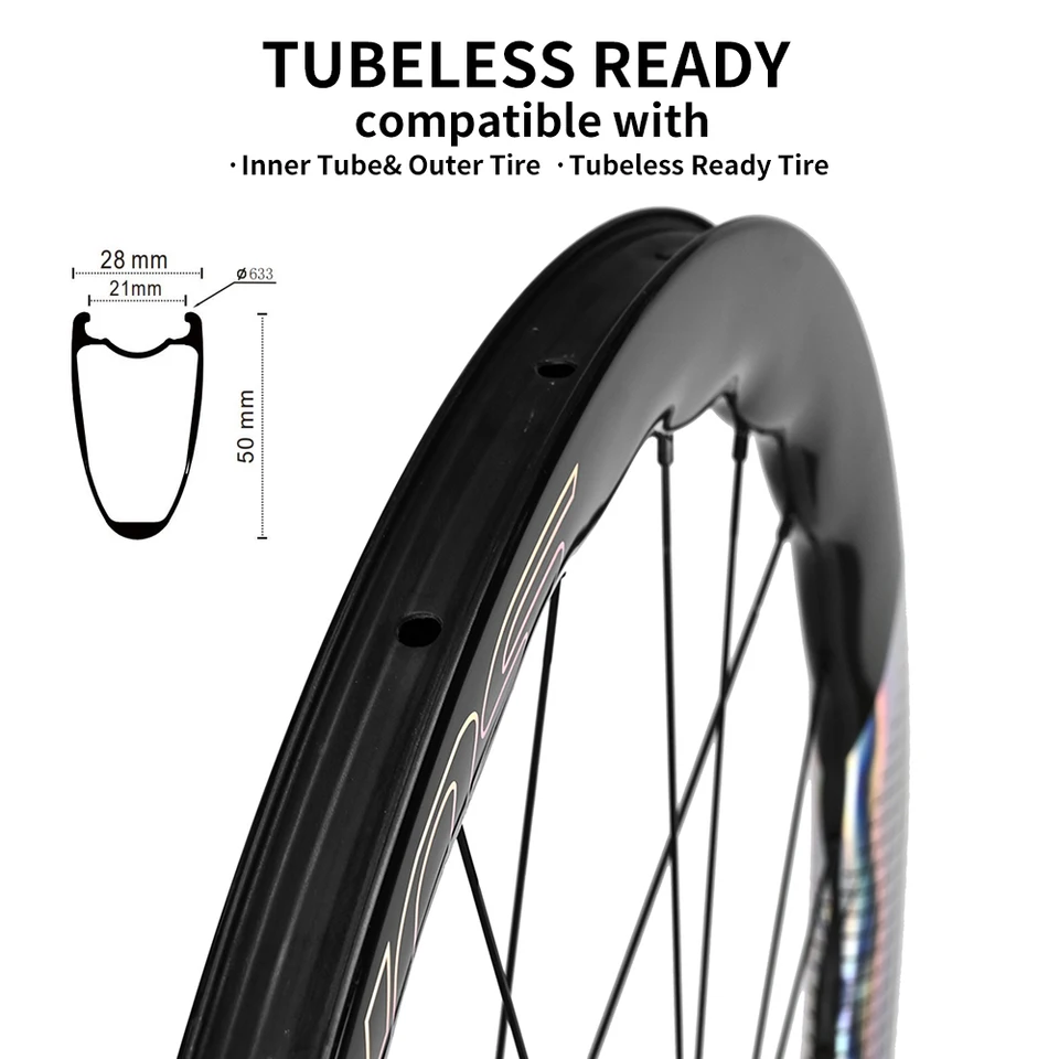 superteamチューブレス ホイールセット カーボン ロード 自転車ホイール Amazon.co.jp: Superteam 45mm チューブレスホイールセット