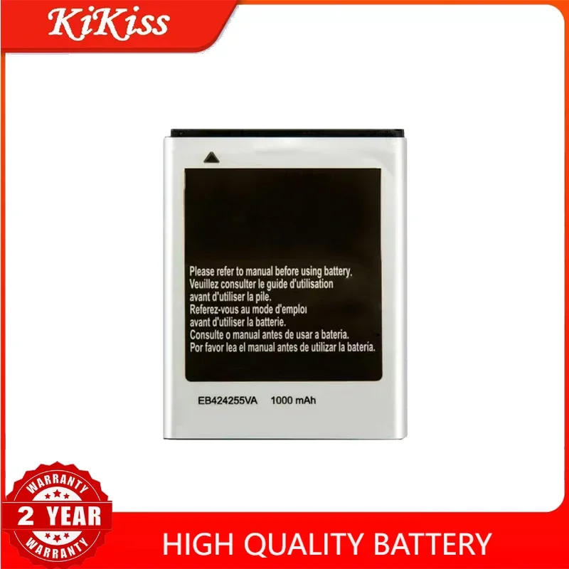 Аккумулятор 1000 мАч EB424255VA EB424255VU для SAMSUNG M550 C5530 S3350 S3850 S5220 S5222 M630 R450 R380 R390 SCH-R560 R561
