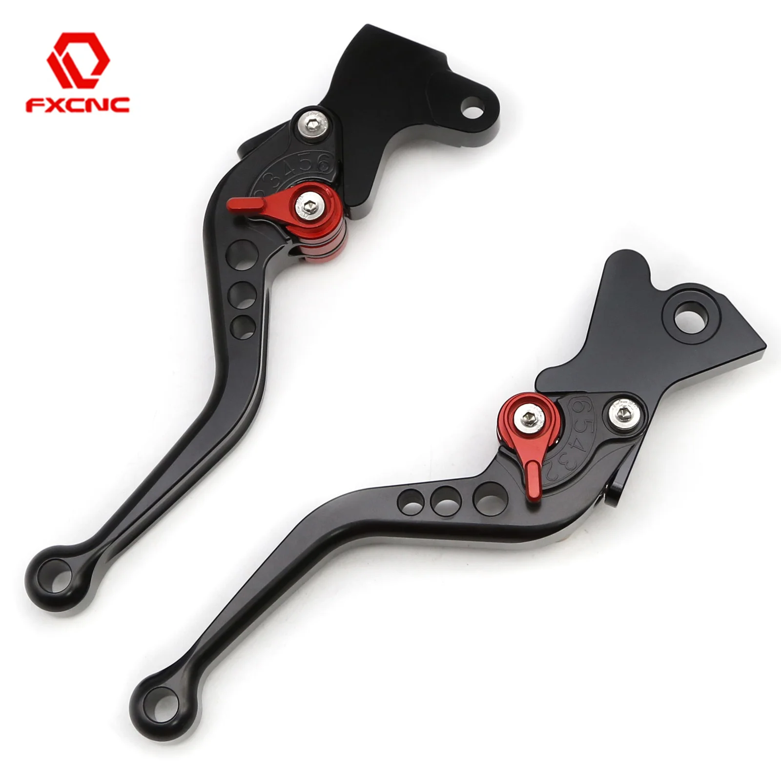

For Piaggio Fly 50 100 125 150 2T 4T CNC Adjustable Scooter Front Rear Brake Lever Disc Drum Right Left Levers