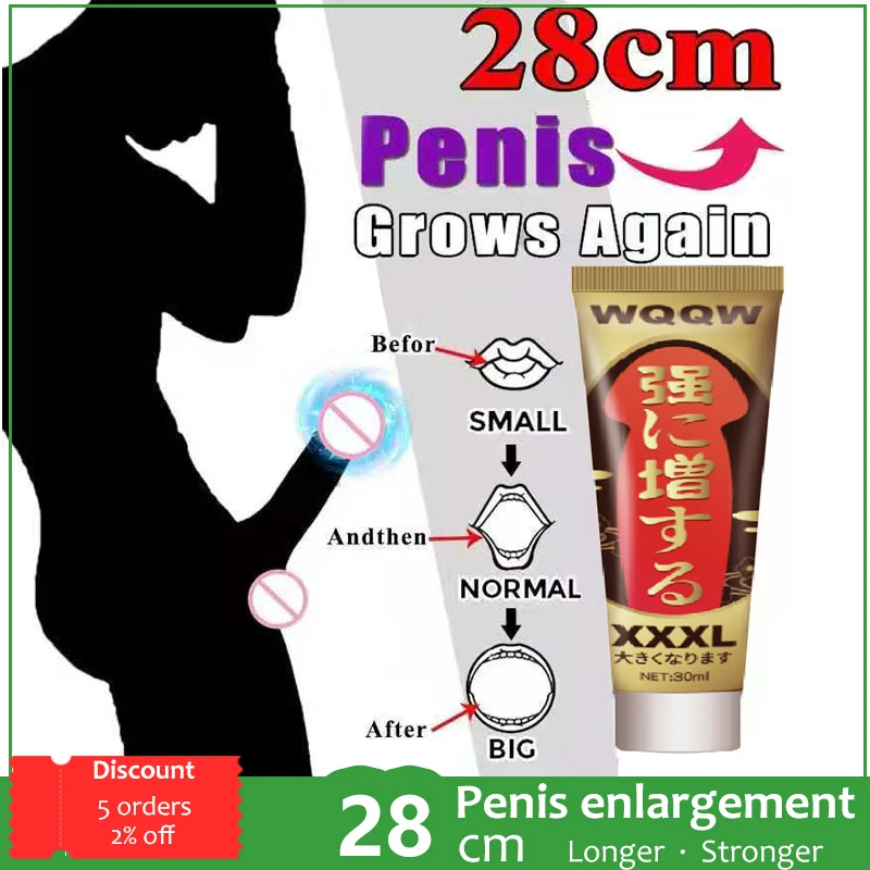 Male Penis Enlargement Products Big Dick Penis Enlargement Cream 30ml
