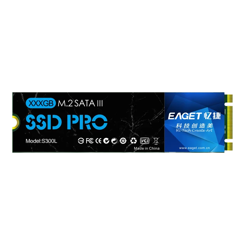 内蔵型SSD EAGET M.2 SATA III SSD S300L 1TB EAGET S300 M.2 SSD 2242 NGFF 128GB 256GB 512GB 1TB M2 SATA3