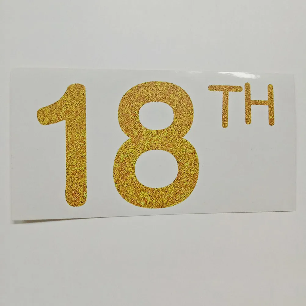 행복한 18번째 생일 종이 사진 프레임 컷아웃 프리미엄 DIY 사진 소품 생일 파티 가족 친구 사진 컷아웃