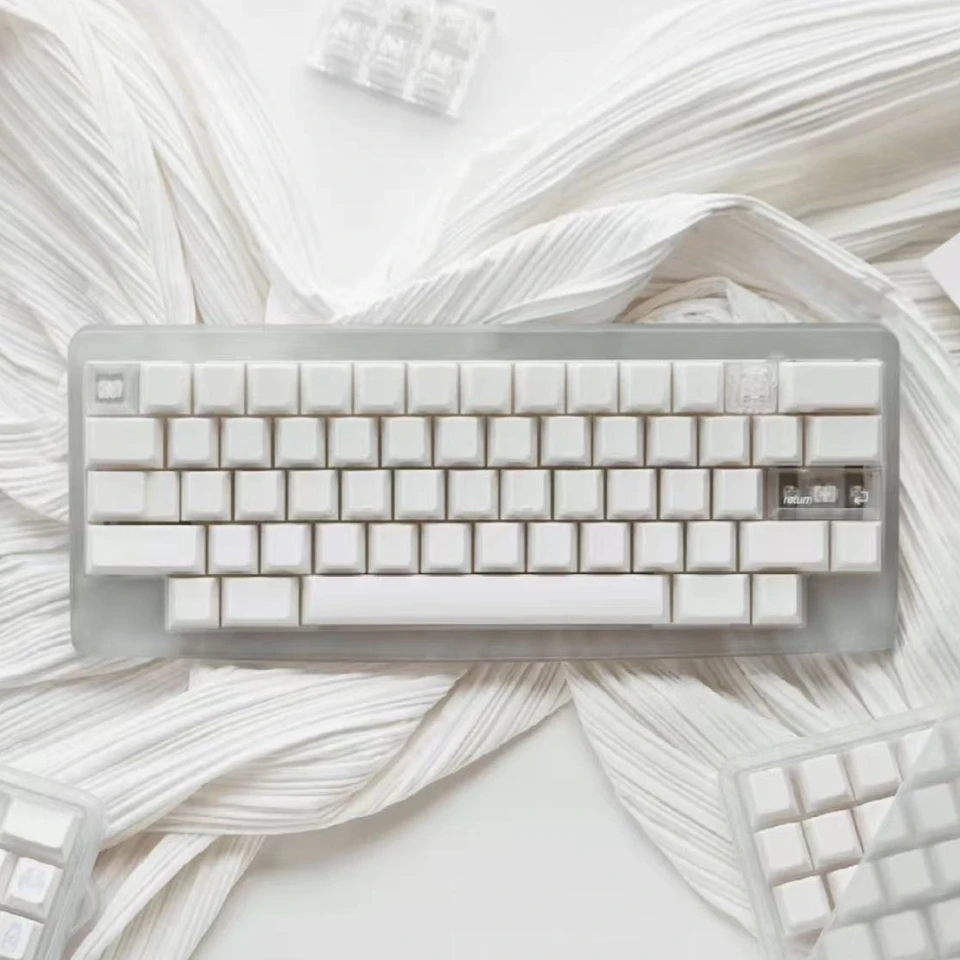 LeleLab Hokkaido White Keycap Set　スイッチ LeleLab Hokkaido White Keycap Set