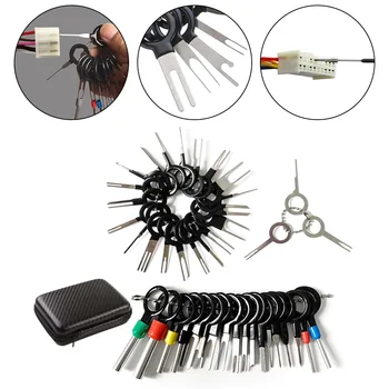 41/26 Pin Car Terminal Removal Kit Ejector Wire Extractor Terminal Removal Connector Puller Tool Terminal -Plug Repair Tools 1