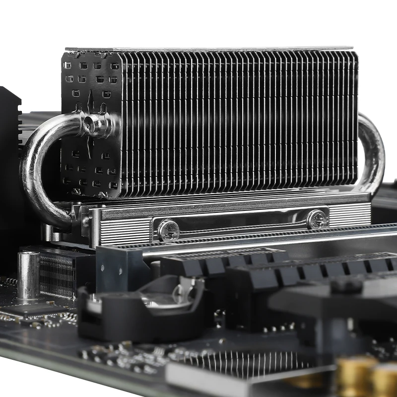 Thermalright HR-10 2280 M.2SSD Radiator Fully Plated Double AGHP Heat Pipe 2280 Specifications with Thermal Pad ssd heatsink