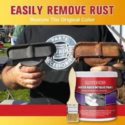 100ml Metal Rust Remover Multi Purpose Chassis Rust Converter Repair Protect Iron Metal Surfaces Car Rust-free Primer