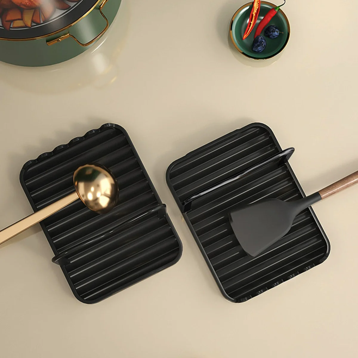 1pc Multifunctional Upright Stand for Countertop