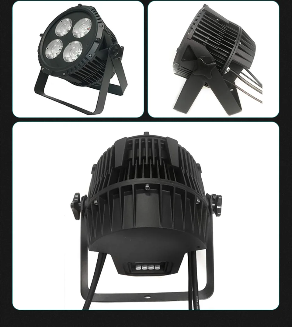 2025 LED Outdoor Waterproof Par Light DMX RGB Wash Light Professional Stage Bar