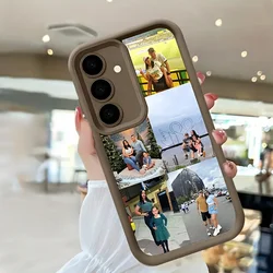Personalized Smartphone Protective Case - Galaxy F12 (Coffee color)