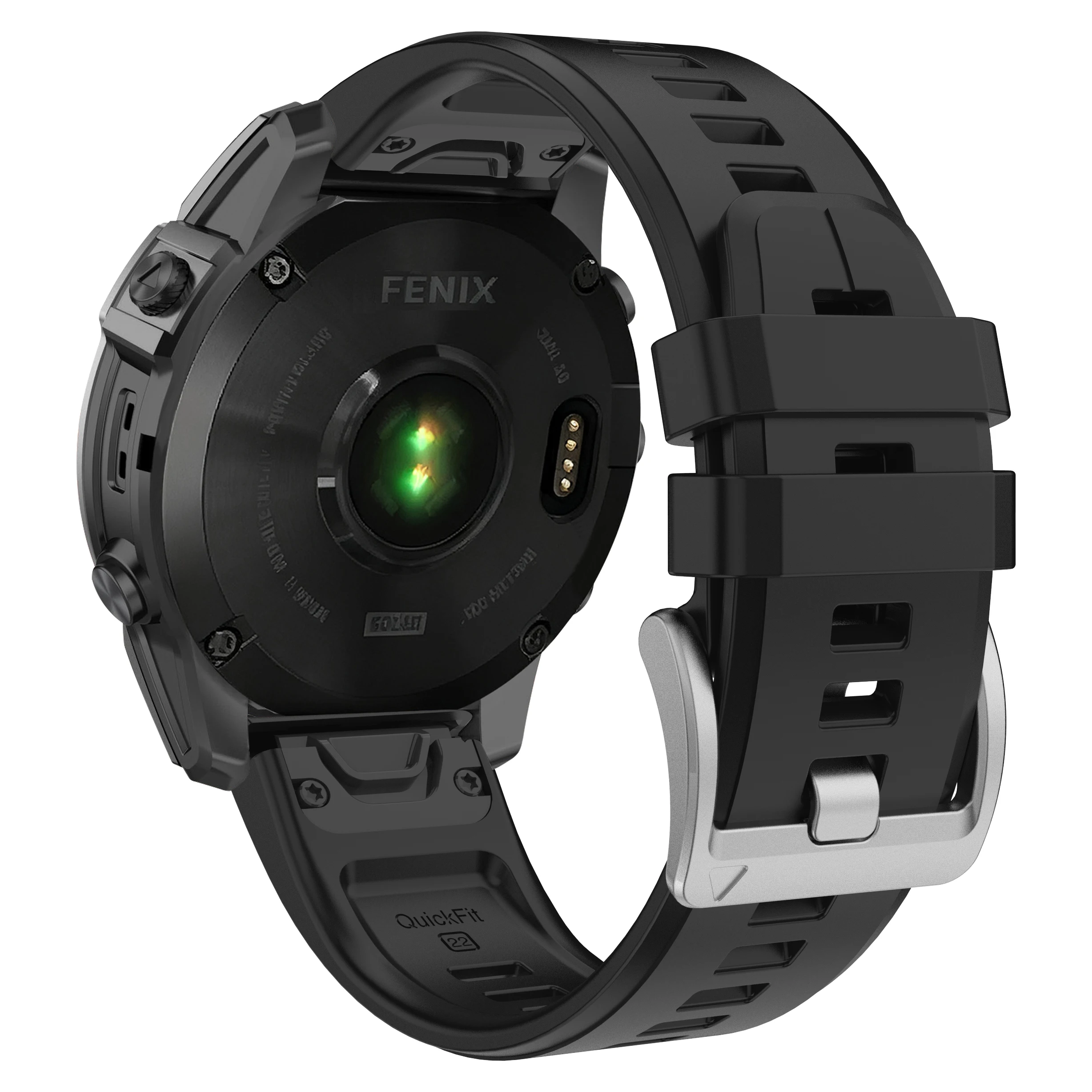 Premium QuickFit Silicone Watch Band - Durable Wrist Replacement Strap