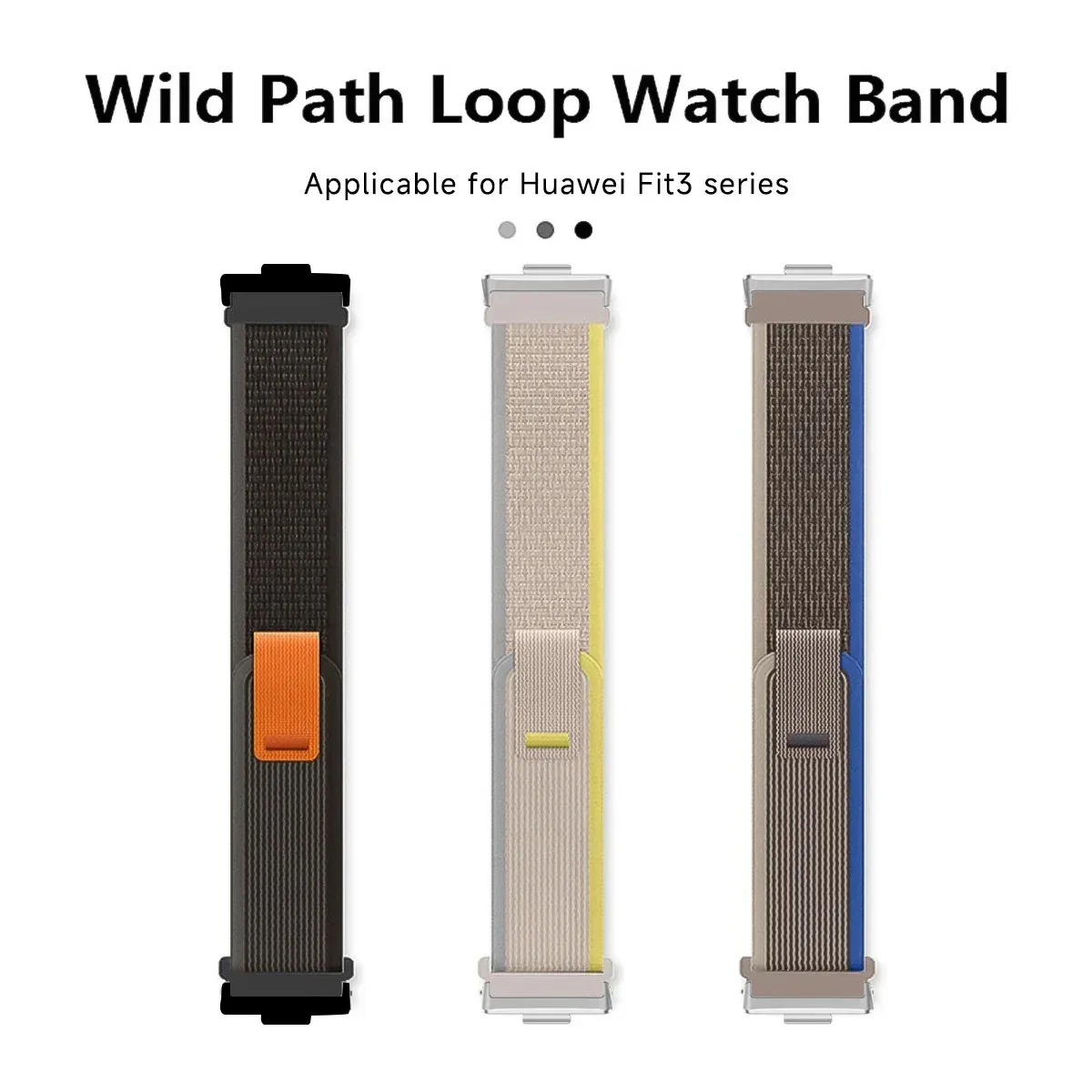 تريل حلقة الفرقة لهواوي ساعة صالح 3 4 حزام النايلو...