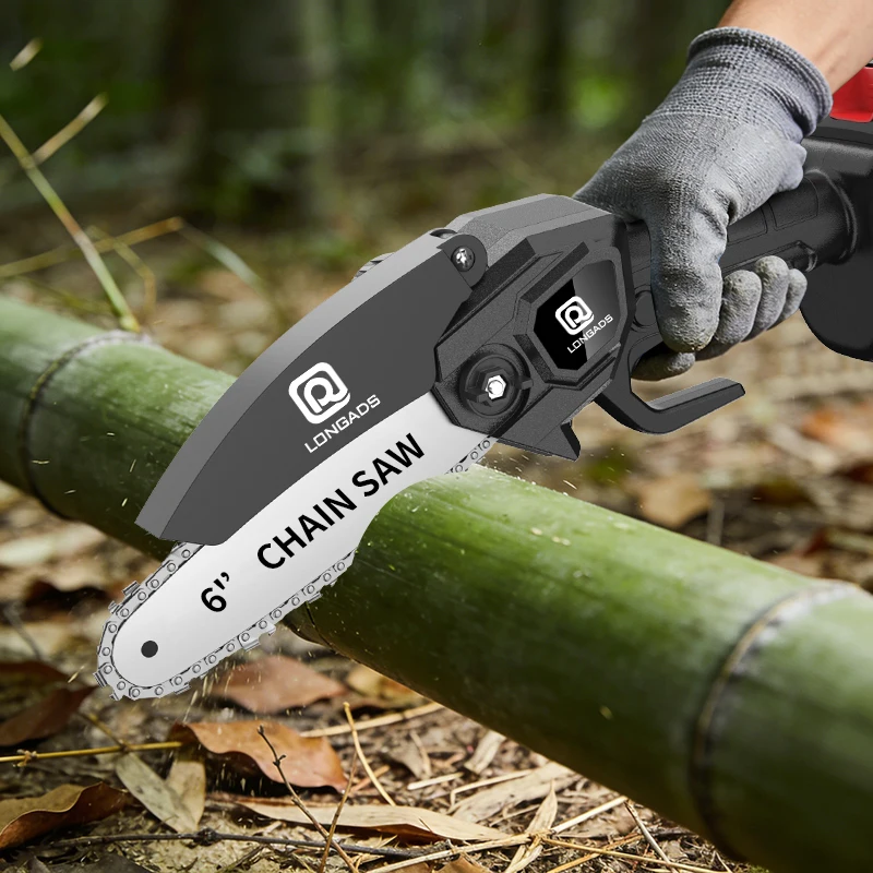 6-Inch Cordless Mini Chainsaw 7
