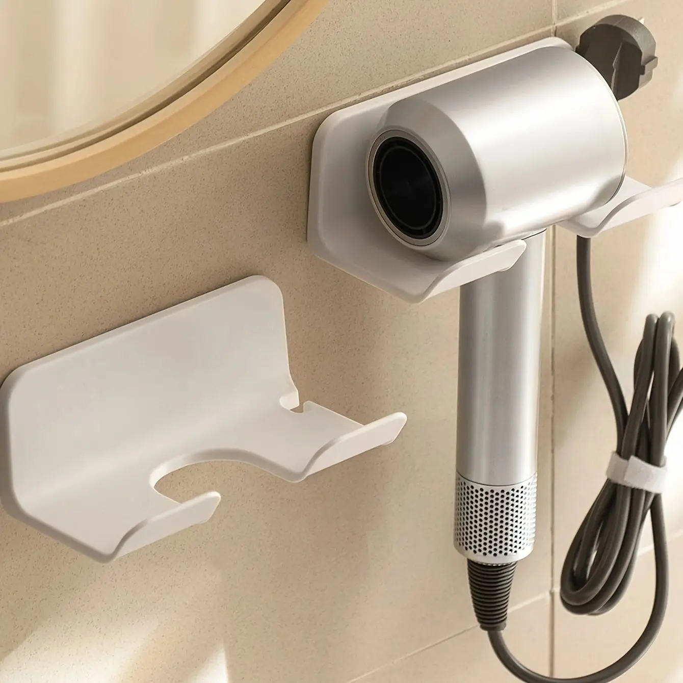 Hair Dryer Holder Wall Mounted